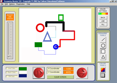 Geometry Master 3.0 software screenshot