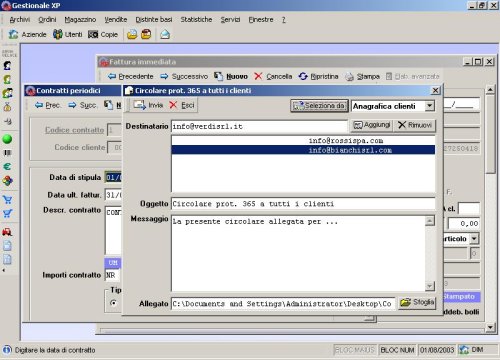 Gestionale XP 4.2 software screenshot