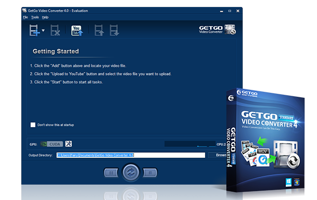 GetGo Video Converter 4.1.0.248 software screenshot