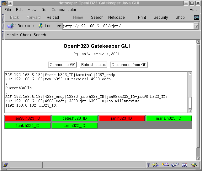 GnuGk 3.5 software screenshot