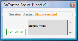 GoTrusted Secure Tunnel 2.3.5.7 software screenshot