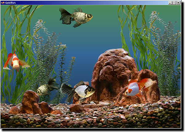 Goldfish Aquarium 2.0 software screenshot