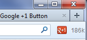 Google +1 Button for Firefox 1.1.0.9 software screenshot