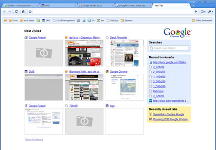 Google Chrome Portable 59.0.3071.115 software screenshot