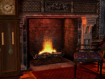 Gothic Fireplace - Animated Wallpaper 5.07 software screenshot