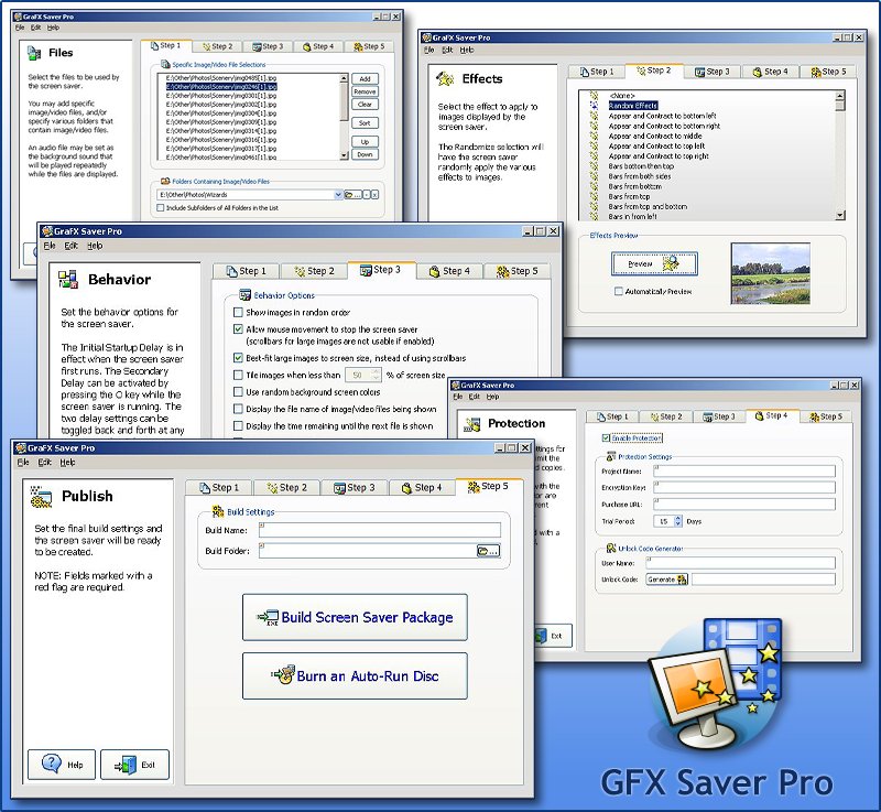 GraFX Saver Pro 4.01 software screenshot