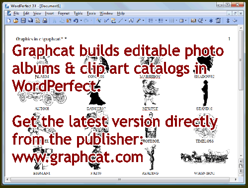 Graphcat 6.10 software screenshot