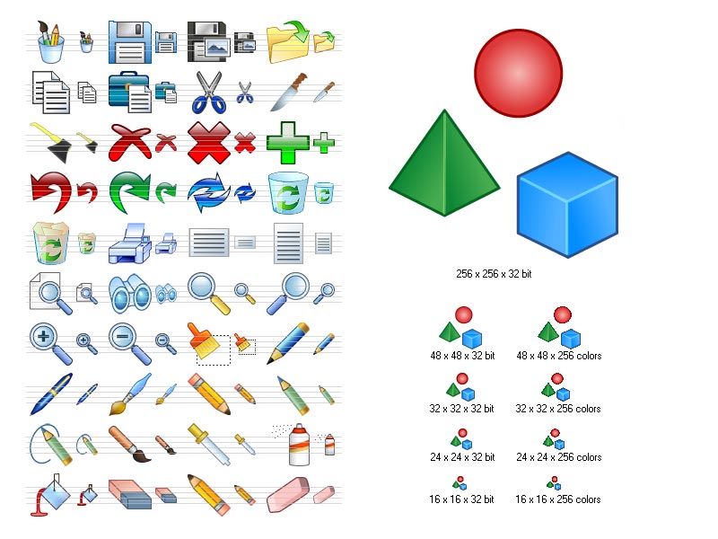 Graphic Icon Set 2013.2 software screenshot