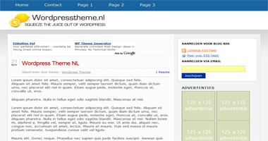Gratis Wordpress Theme | Geld Verdienen 1.0 software screenshot