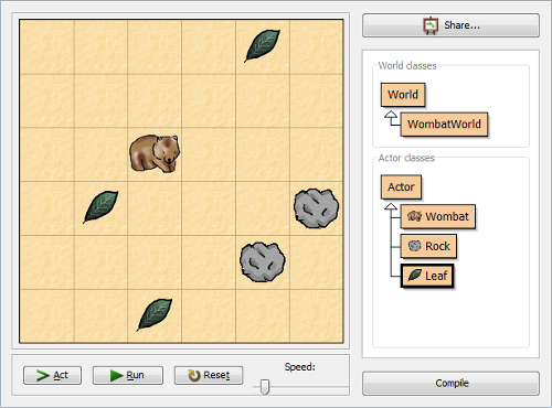 Greenfoot 3.0.4 software screenshot