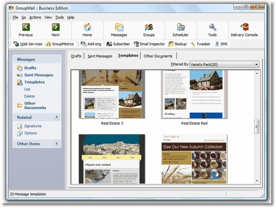 GroupMail Free Edition 6.00.027 software screenshot