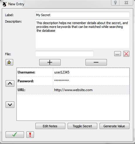 Gryptonite 3.1.1 software screenshot