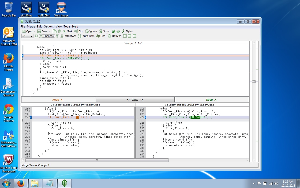 Guiffy 11.6.460 software screenshot