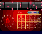 Guitar chord 11.24 software screenshot