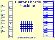 Guitar chords machine 1 software screenshot