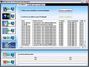 HD Observer 2.0 software screenshot