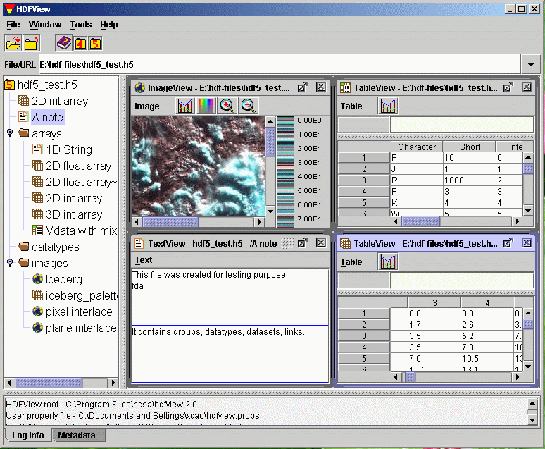 HDFView 2.11 software screenshot