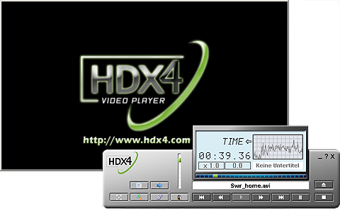 HDX4 Player 1.3.14 software screenshot