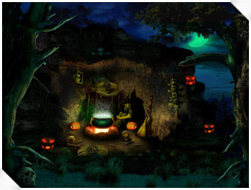 Halloween Night Screensaver 1.0 software screenshot