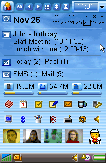 Handy Day 2005 for Sony Ericsson 1.51 software screenshot