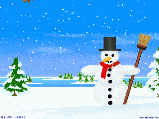 Happy Snowman Screensaver 4.10.0510 software screenshot