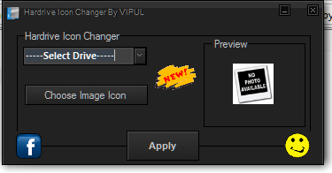 Hardrive Icon Changer 1.0 software screenshot