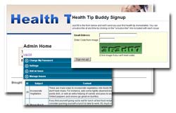 Health Tip Buddy 1.3 software screenshot