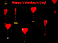 Hearts in Love Screensaver 2.6 software screenshot