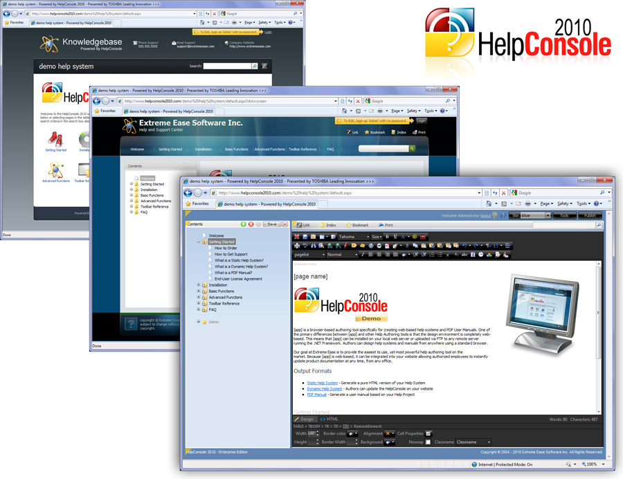 HelpConsole 2010 4 software screenshot