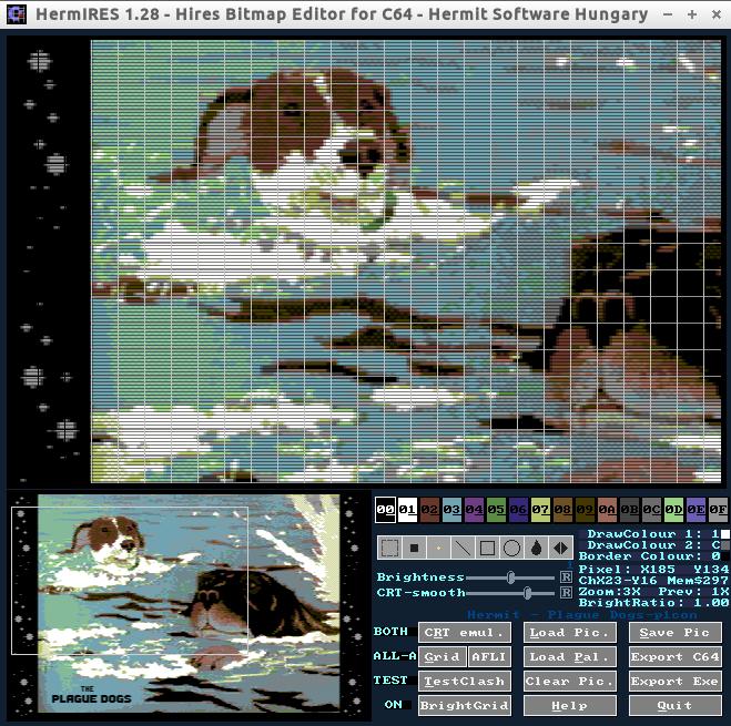 HermIRES 1.28 software screenshot