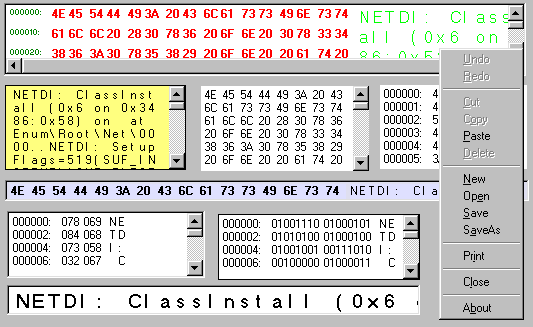 Hex Editor Delphi 5 Control 1.1 software screenshot