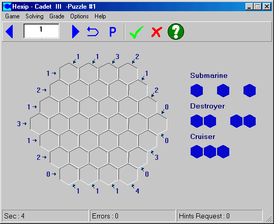 Hexip 1.0 software screenshot
