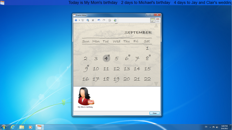 Holiline 3.2.1 software screenshot
