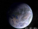Home Planet Earth 3D Screensaver 1.01.3 software screenshot