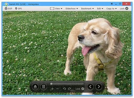 HoneyView Portable 5.21.4882 software screenshot