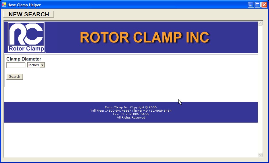 Hose Clamp Helper 1.0 software screenshot