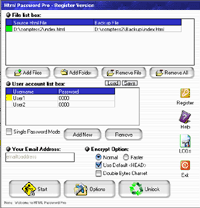 Html Password Pro 3.5 software screenshot