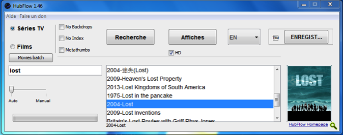 HubFlow 1.53 software screenshot