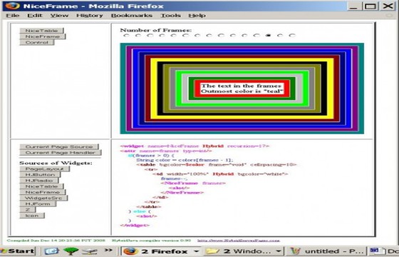 HybridJava compiler 1.08 software screenshot