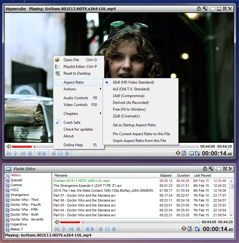 Hypercube Free 3.06 software screenshot