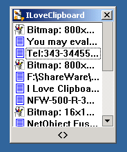 I Love Clipboard 1.3 software screenshot