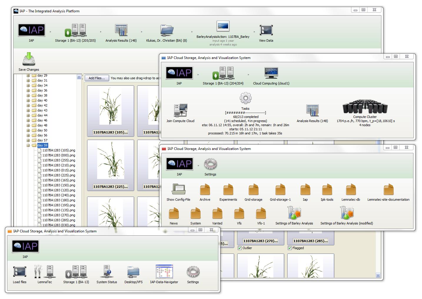 IAP - The Integrated Analysis Platform 2.0.0 Beta software screenshot