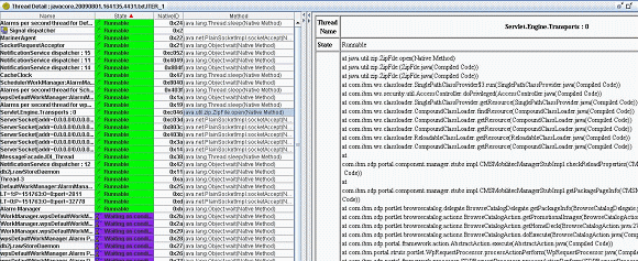 IBM Thread and Monitor Dump Analyzer for Java Technology 4.3.7 software screenshot