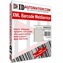 IDAutomation XML Barcode Webservice 9.9 software screenshot