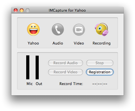 IMCapture for Yahoo Messenger 1.0.14 software screenshot