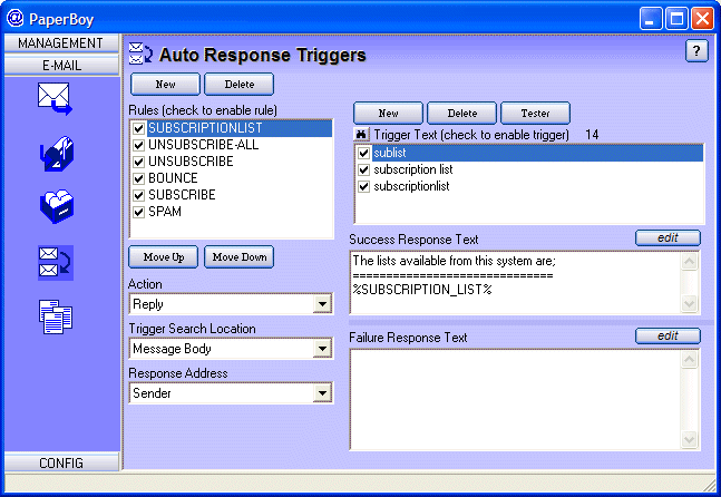 IPPaperboy 1.2.12 software screenshot