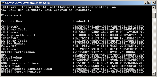 ISITool 0.1.0.26 software screenshot