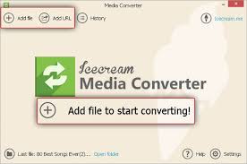 IceCream Media Converter 1.56 software screenshot