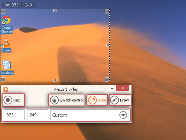 IceCream Screen Recorder 4.82 software screenshot