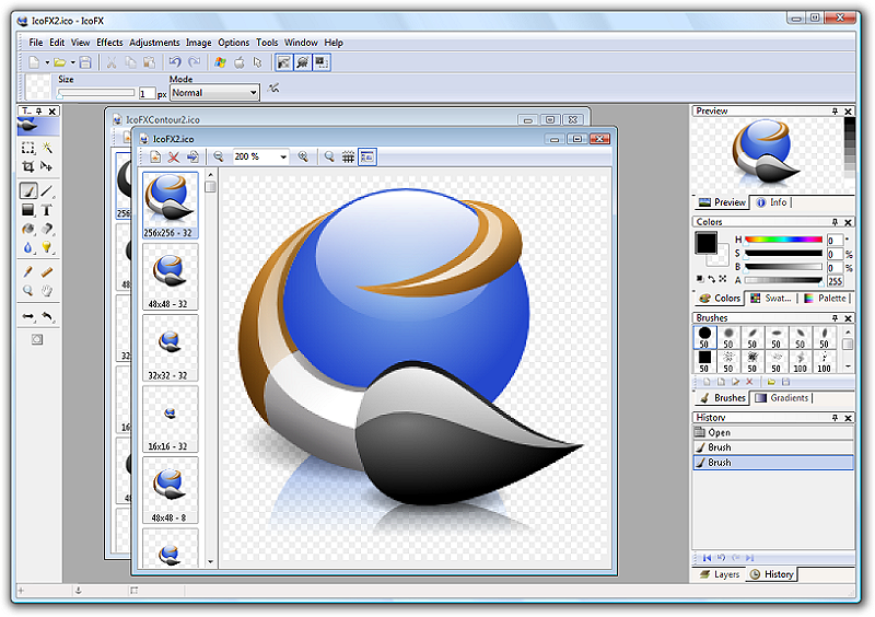IcoFX 3.0.1 software screenshot